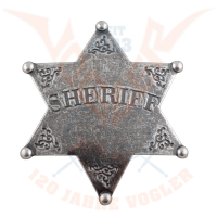 Sheriff star badge