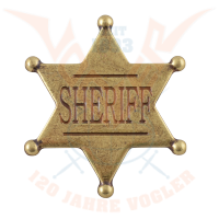 US-Sheriffstern a. Metall